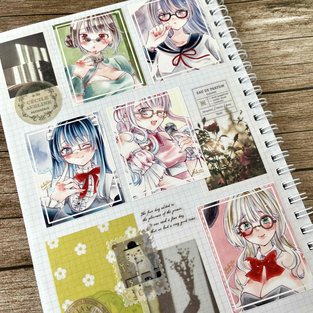 【シール】メガネーズ