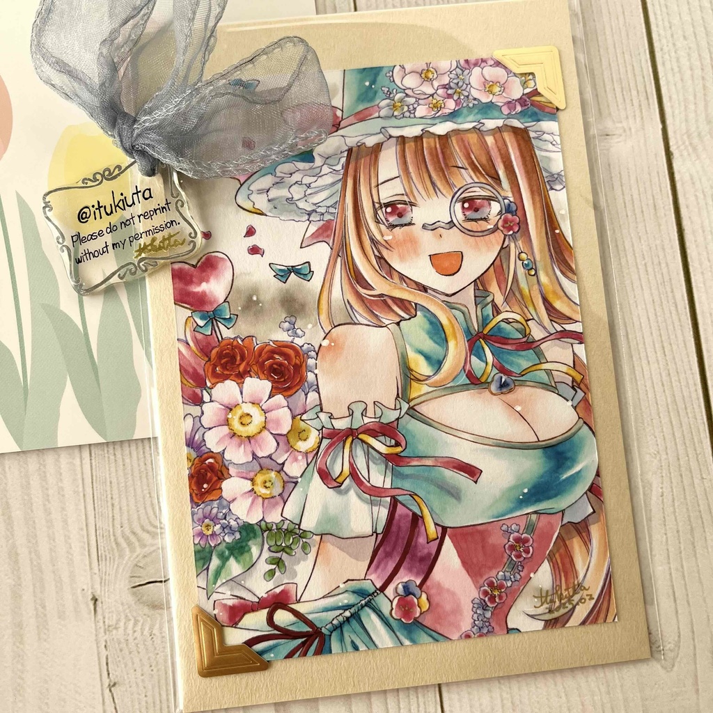 【原画】花束の魔女