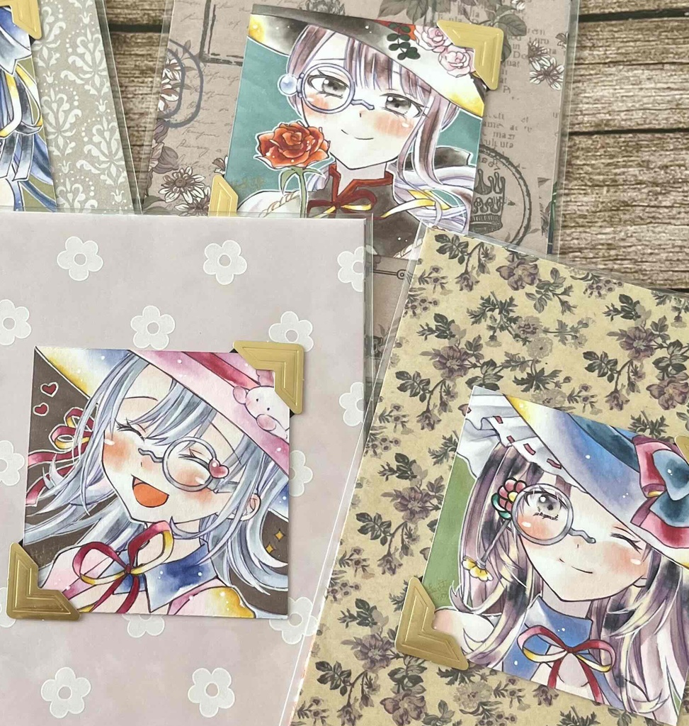 【原画】魔女さんミニ原画