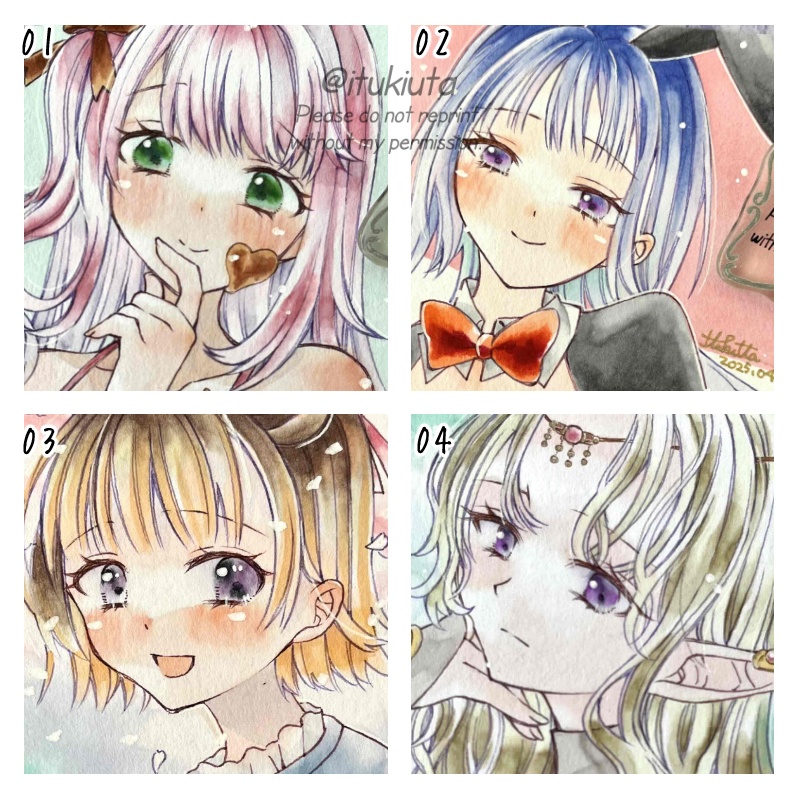 【原画】とに100イラスト