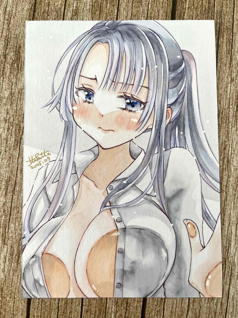 【原画】向こう側の彼女