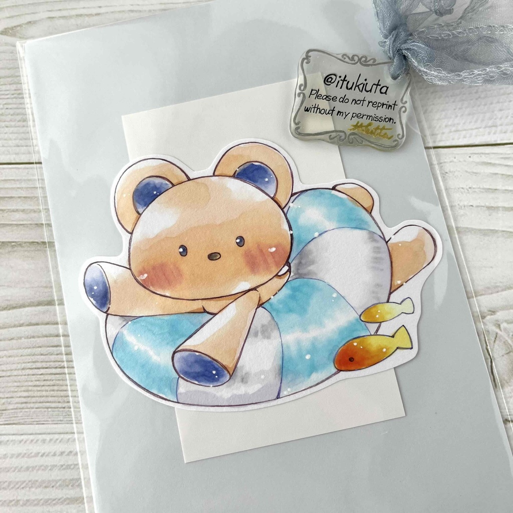 【けもなつ展】くまうさサマー!