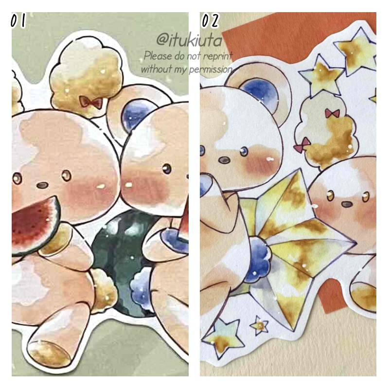 【けもなつ展】くまうさサマー！
