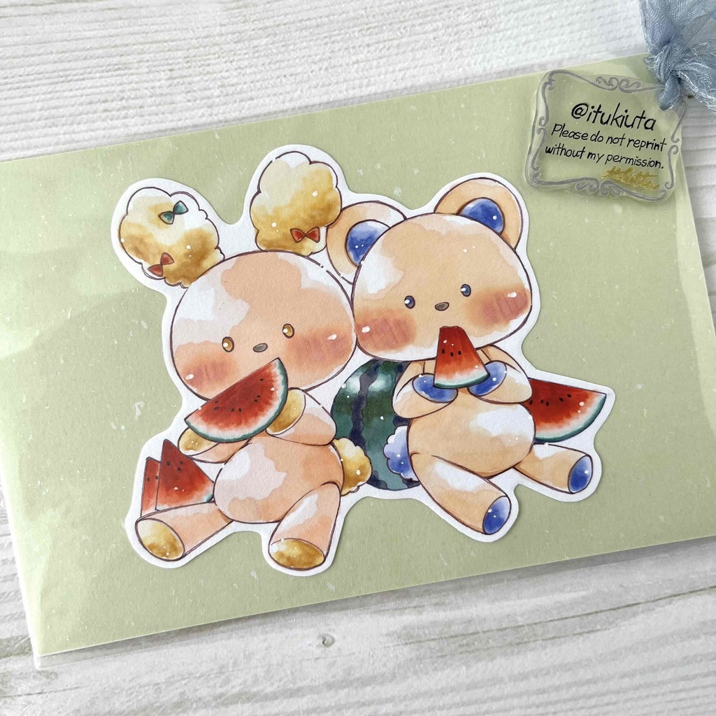 【けもなつ展】くまうさサマー!