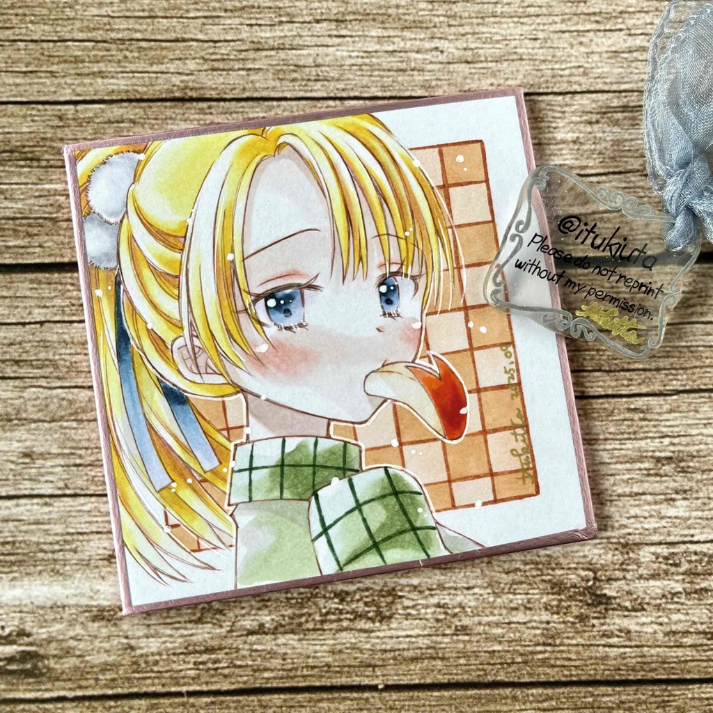 【豆式紙】うさぎりんご