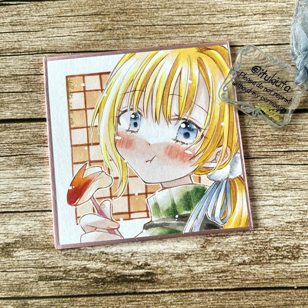 【豆式紙】うさぎりんご