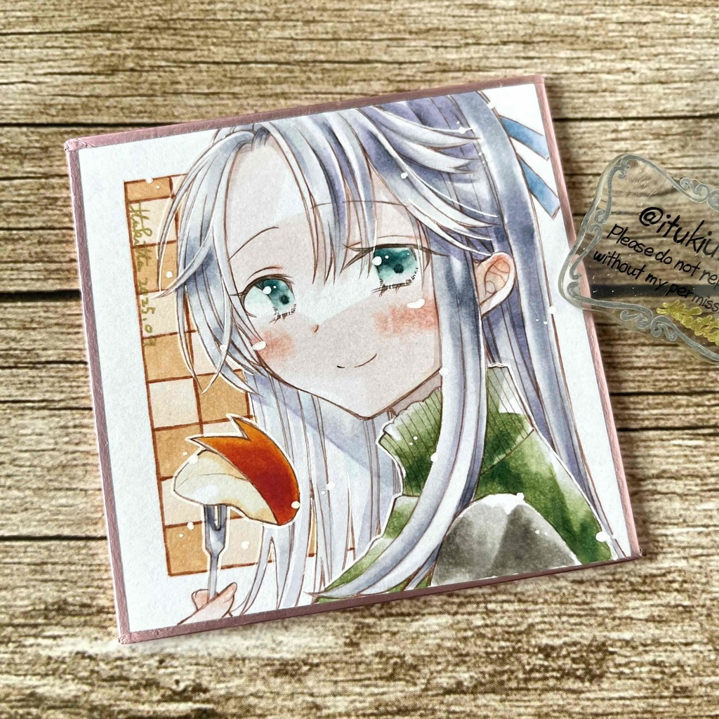 【豆式紙】うさぎりんご