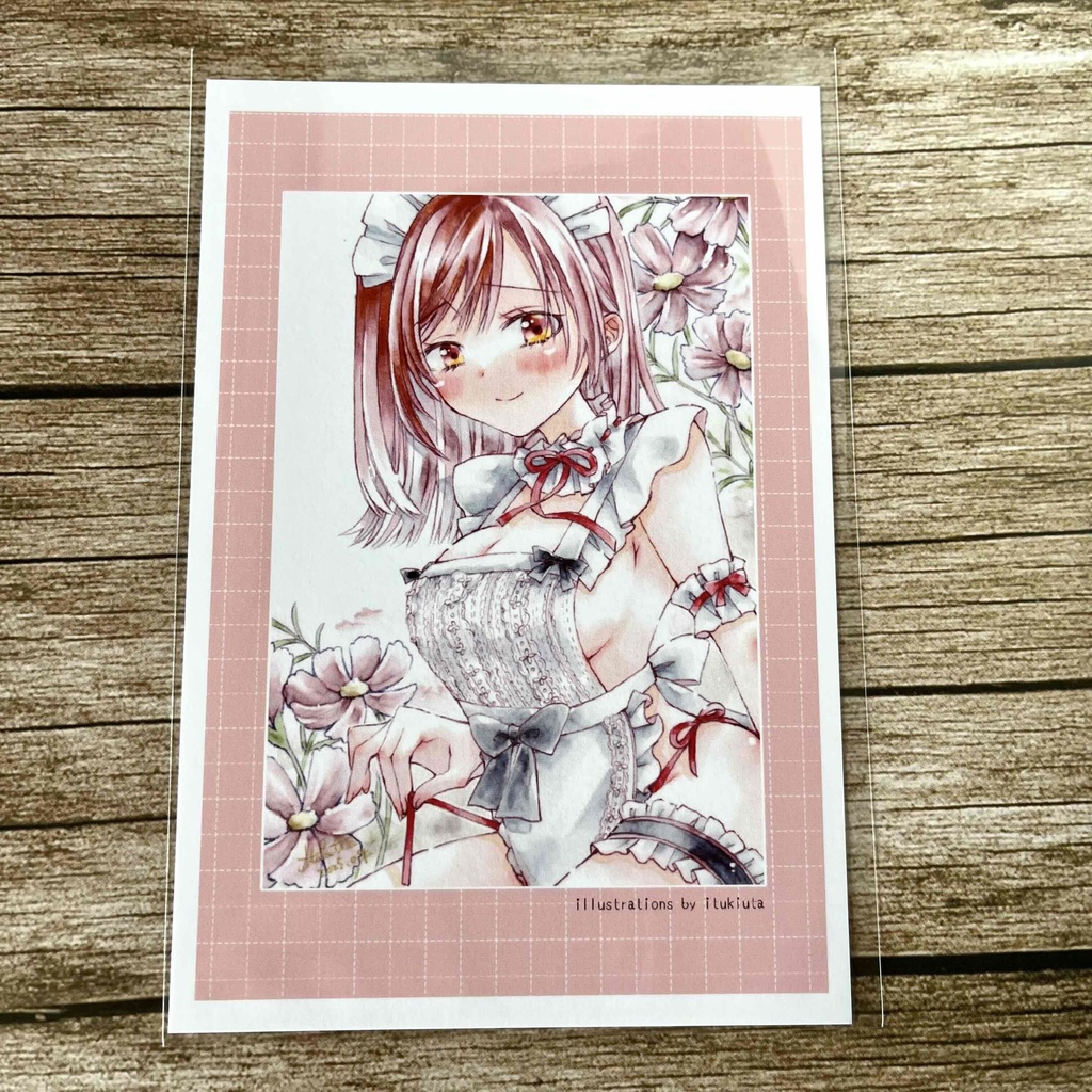 【ポストカード】エプロン