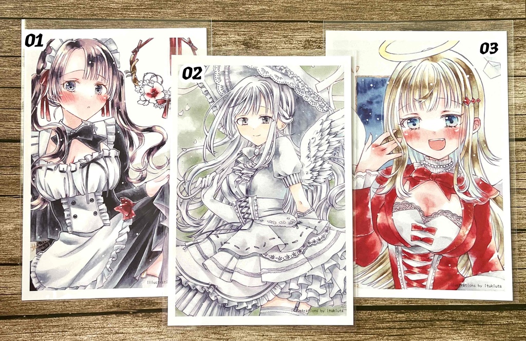 【ポストカード】絶対領域