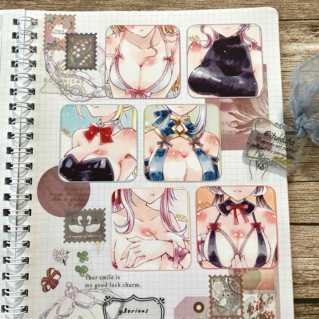 【シール】谷間