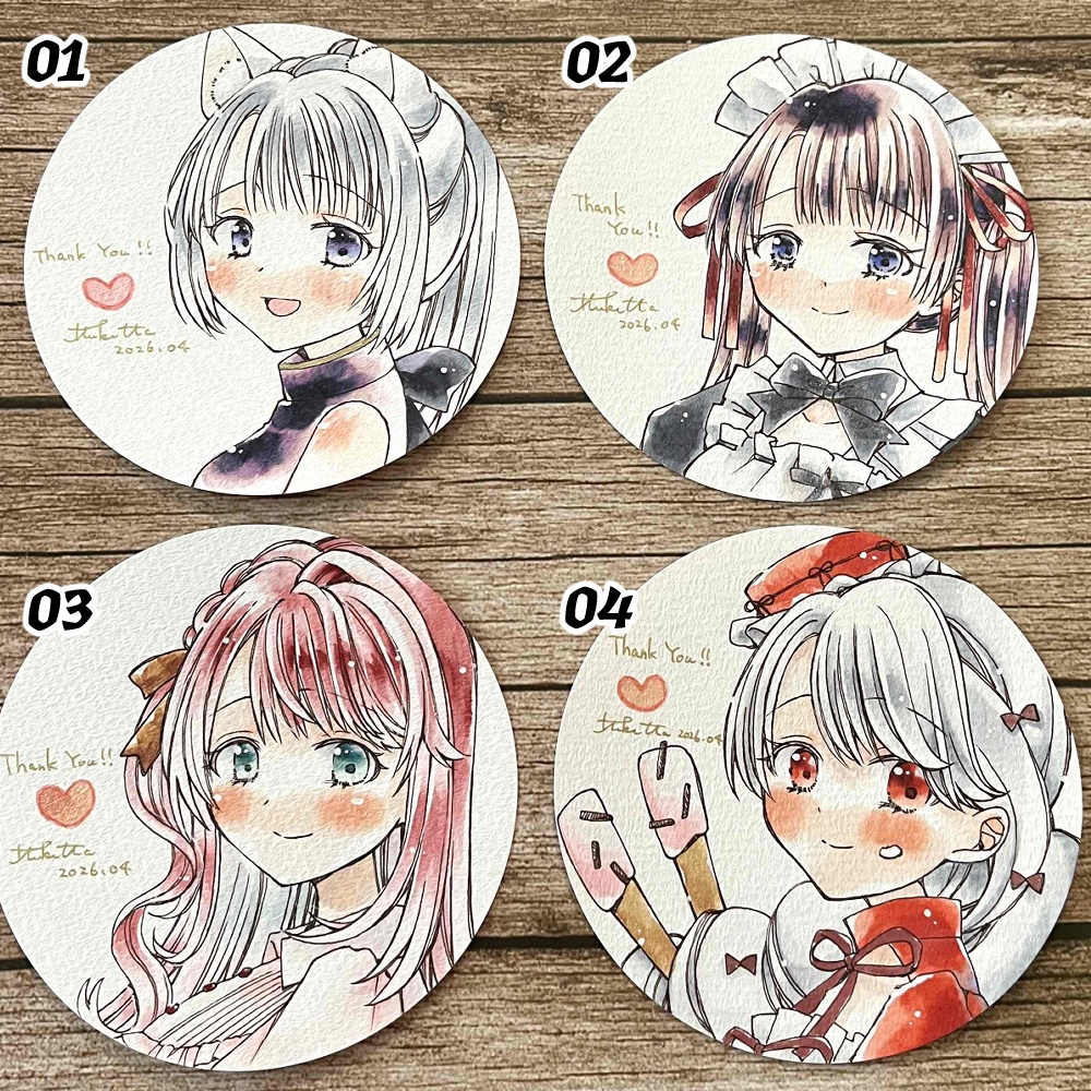 【ドローイング】丸型