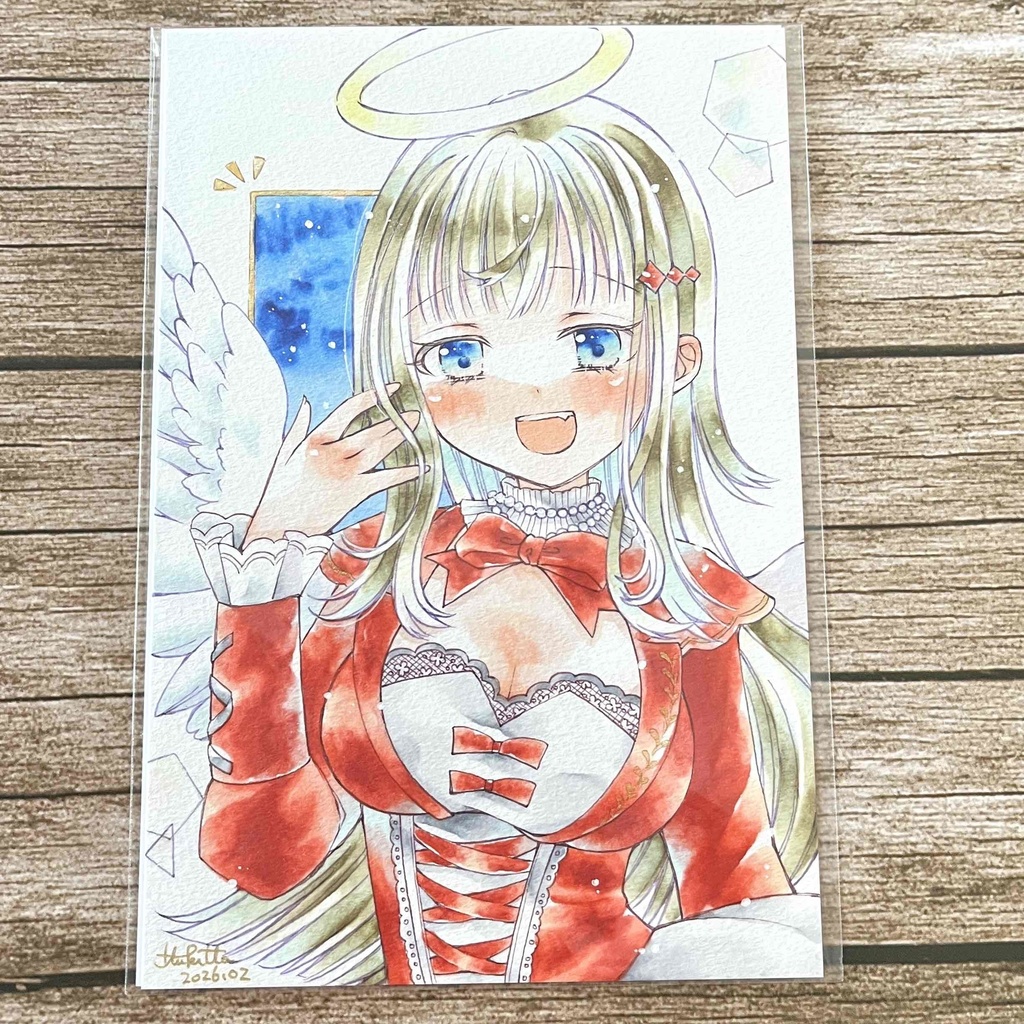 【原画】赤色の天使