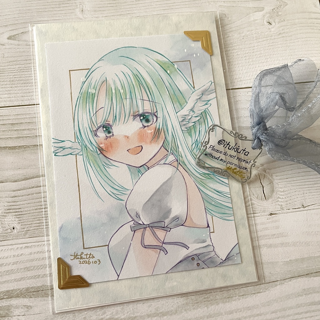 【白の世界展3】wind