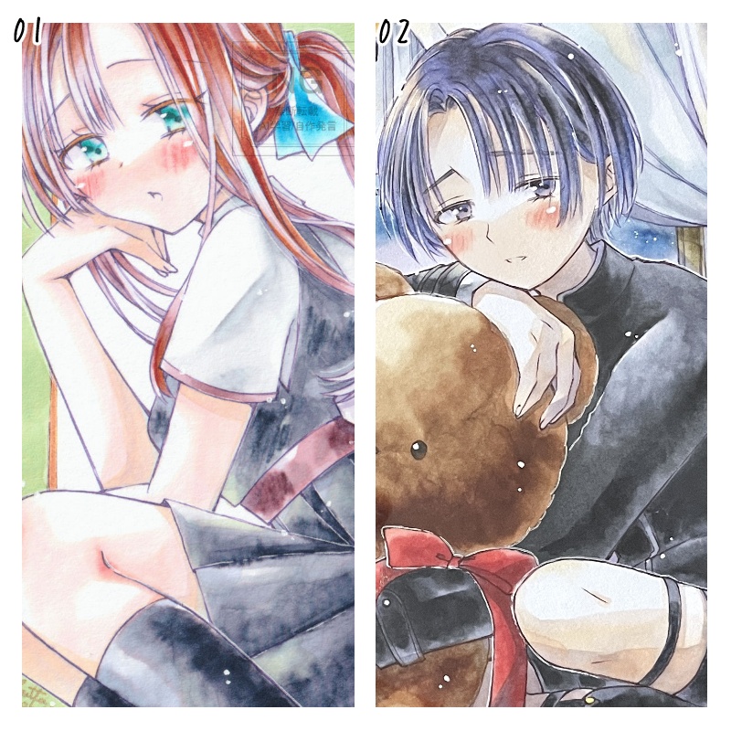 【ビー空学園展】L版原画