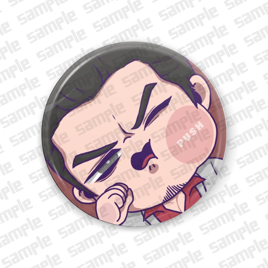 ほっぺをPUSH缶ミラー