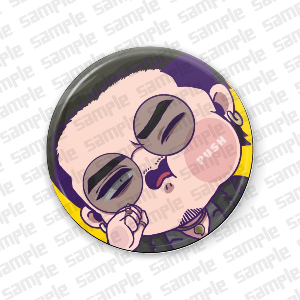 ほっぺをPUSH缶ミラー