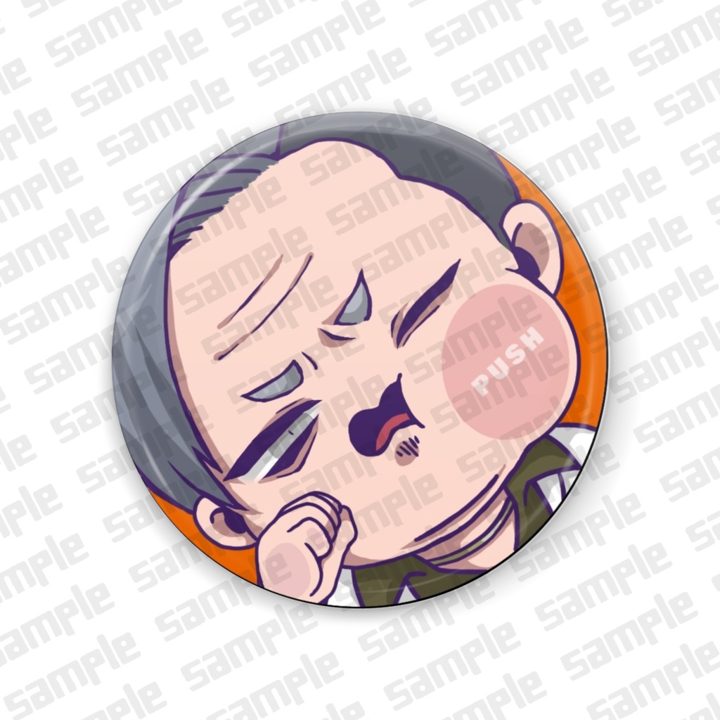 ほっぺをPUSH缶ミラー