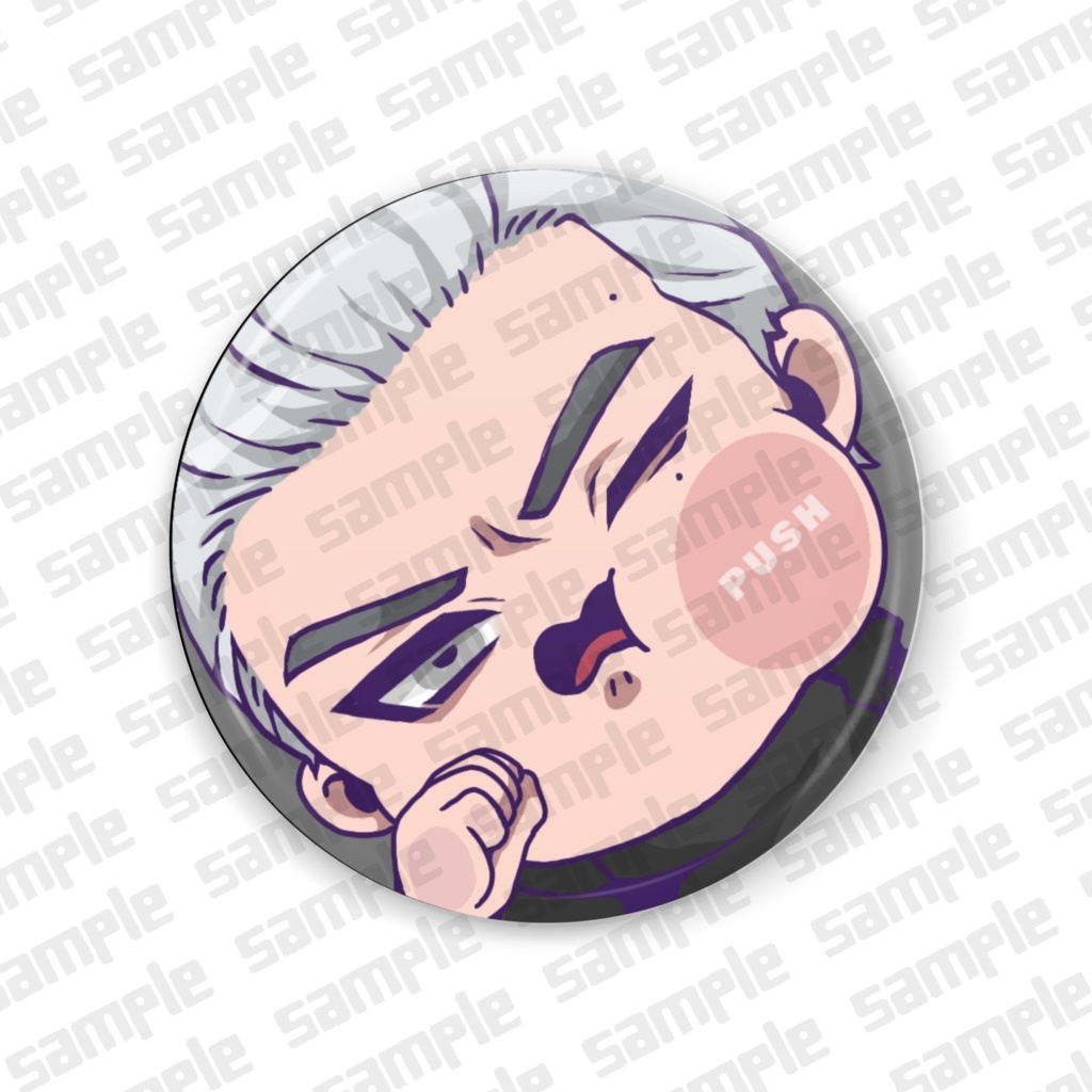 ほっぺをPUSH缶ミラー