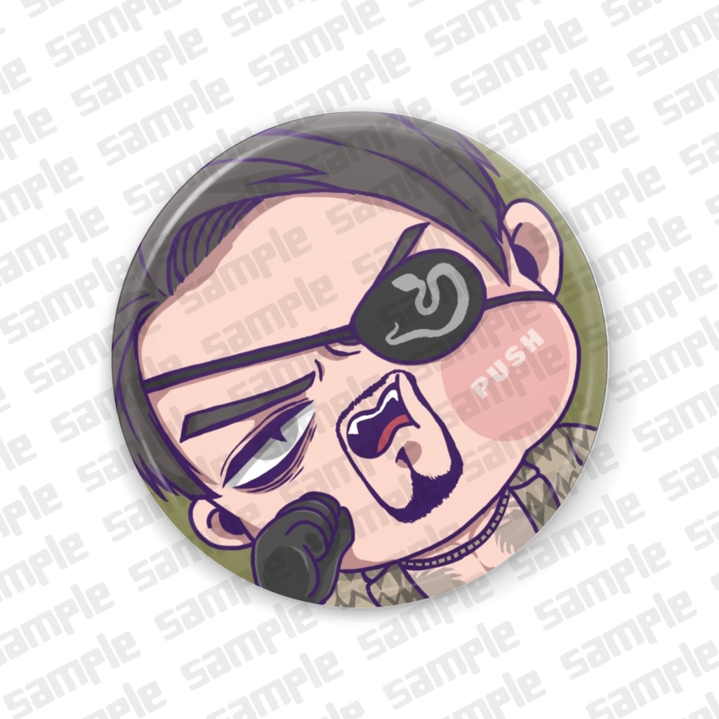 ほっぺをPUSH缶ミラー