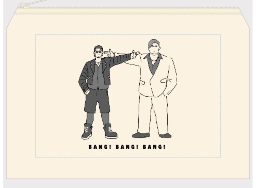 BANG!コットンポーチ