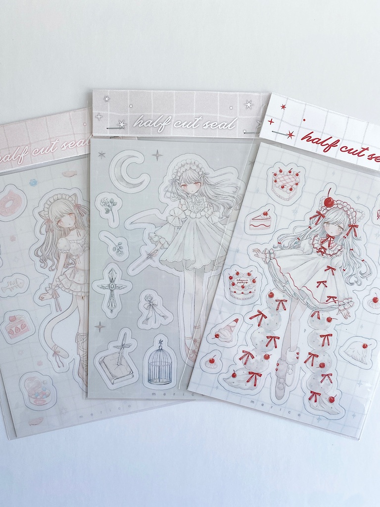 ハーフカットシール