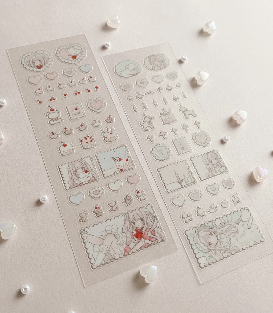 クリアステッカーシート