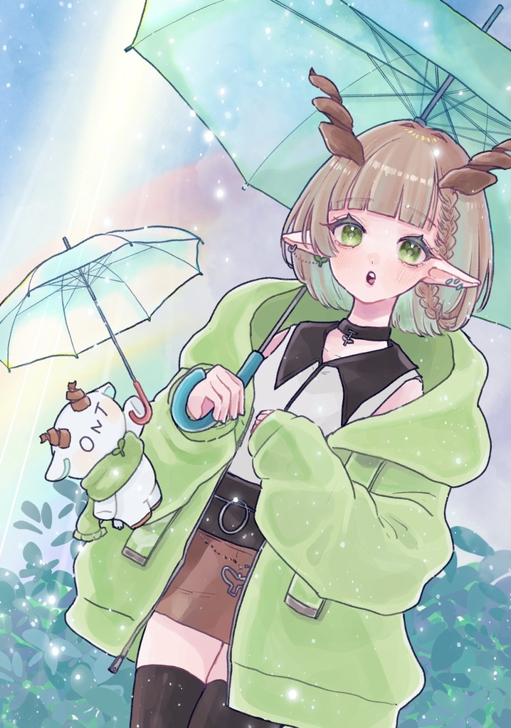 梅雨ポストカード