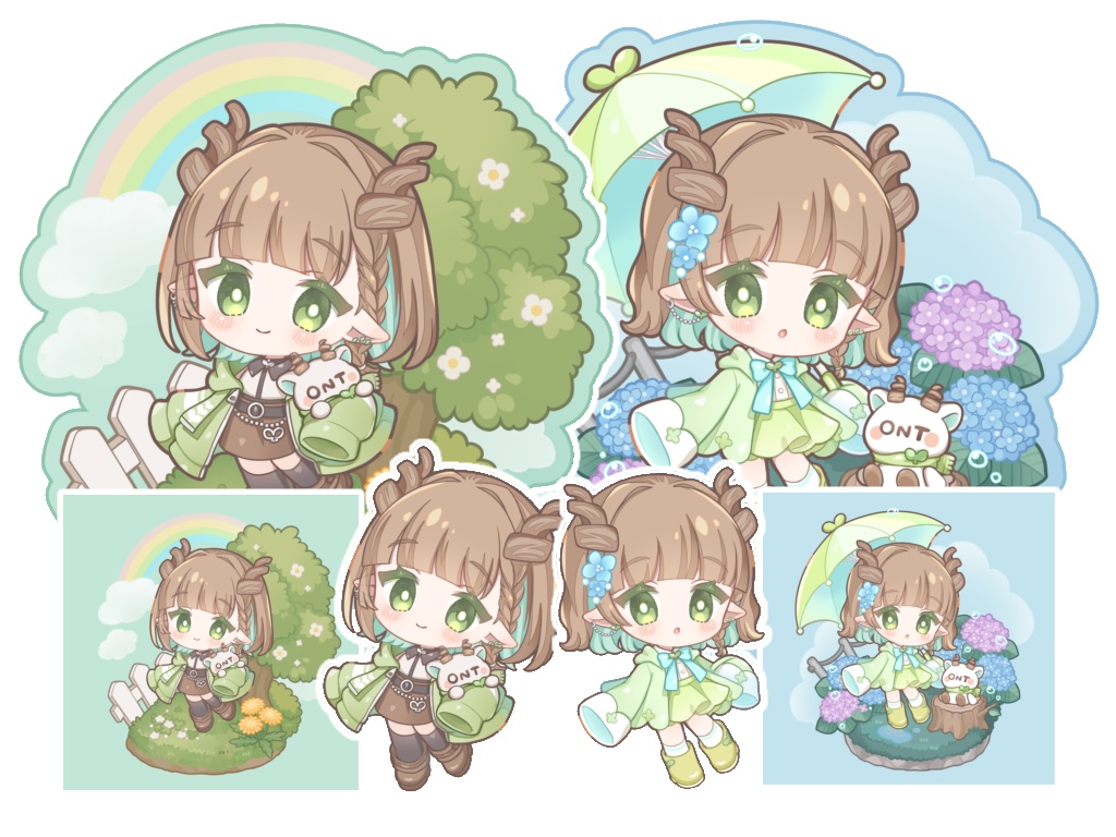 生誕ステッカーセット