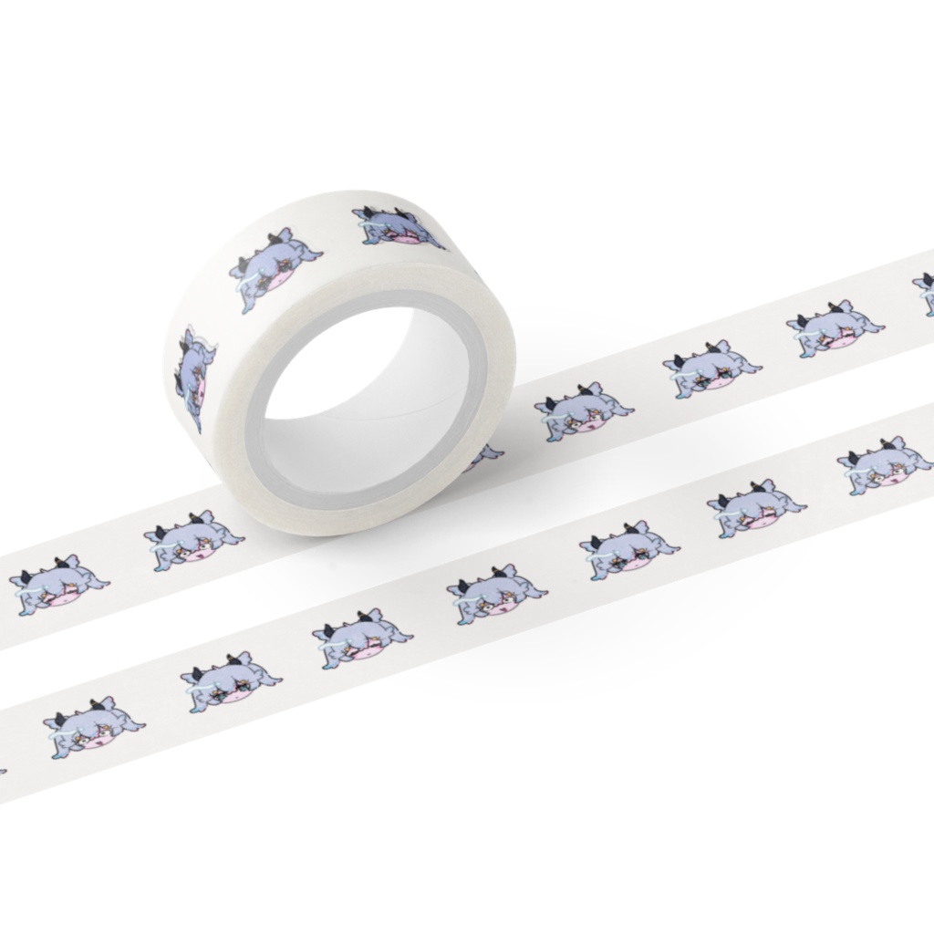 うわあああ꒰ ᐡ >_< ꒱ってするマスキングテープ