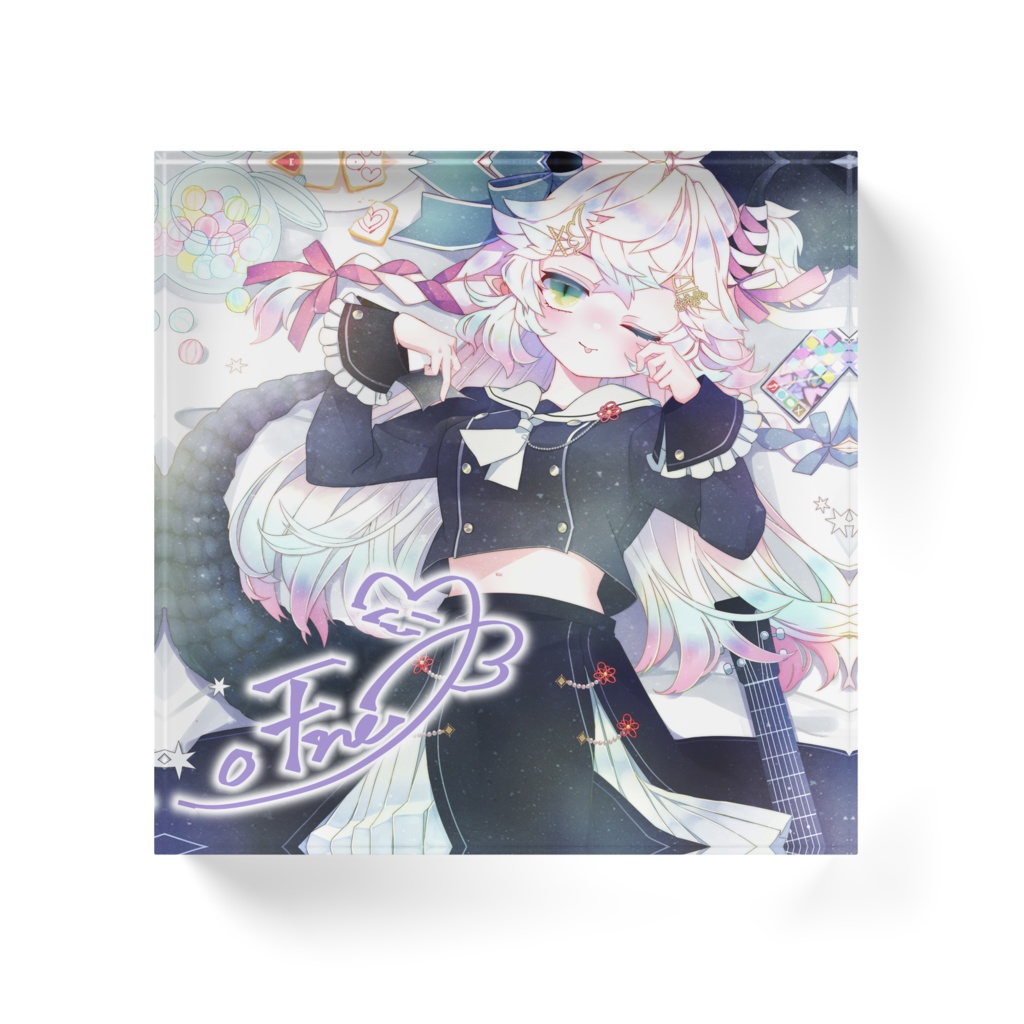 王ちゃんのアクリルブロック