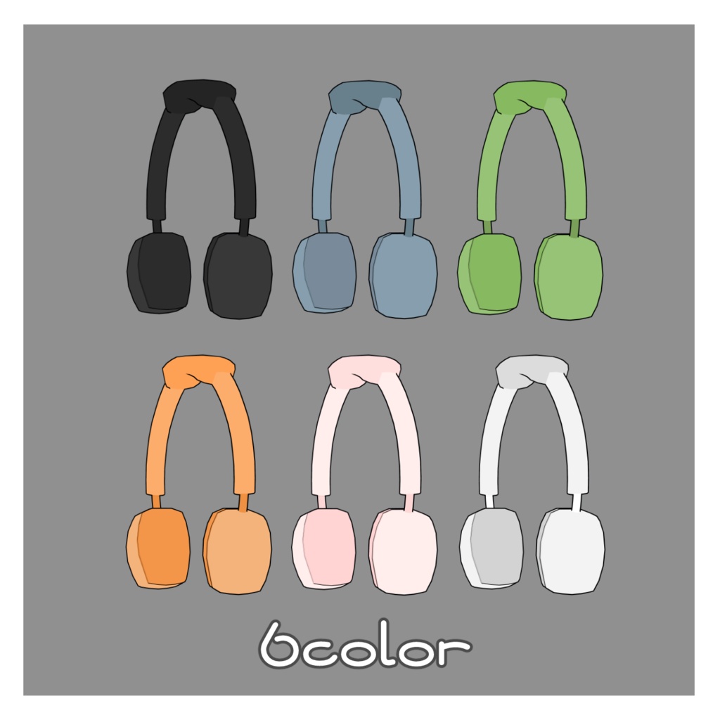 【凪夜瑠璃対応】headphone