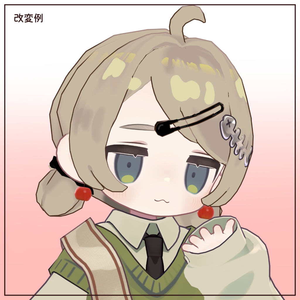 剥ける!割れる!フルーツピアス