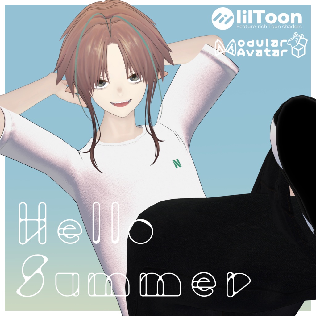 ⭐Sale 中⭐【Nyuma対応】Hello Summer