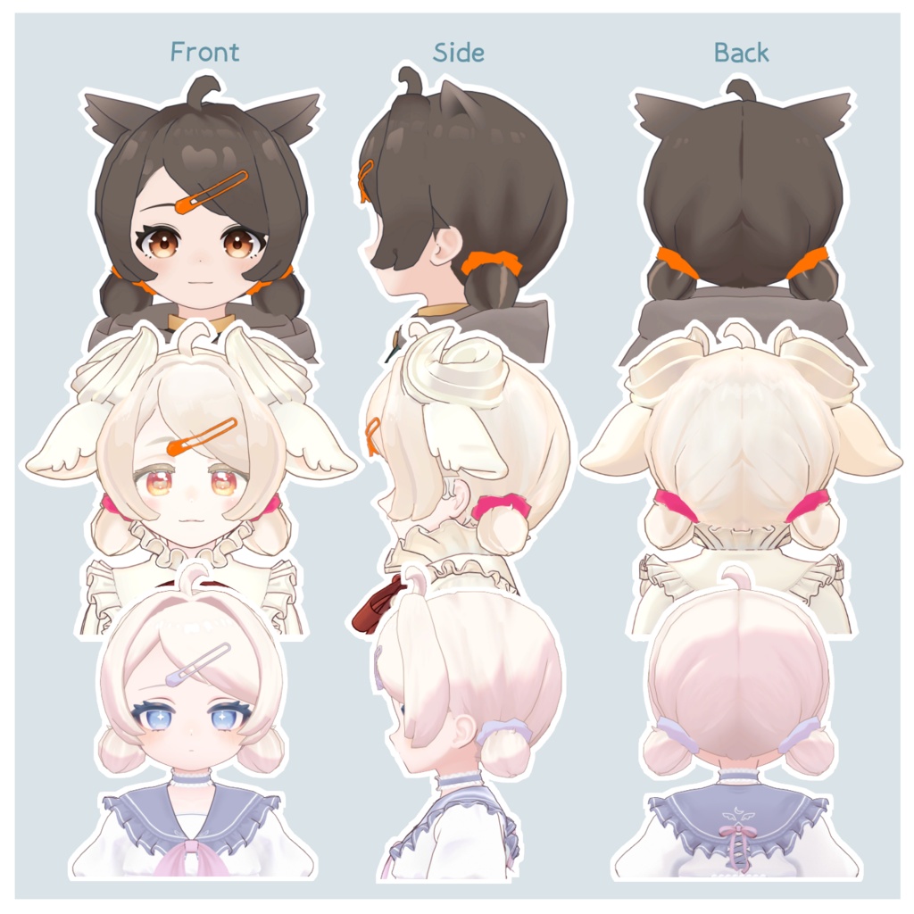 💖SALE💖【GAL ODANGO】ギャゥおだんご【6アバター対応】