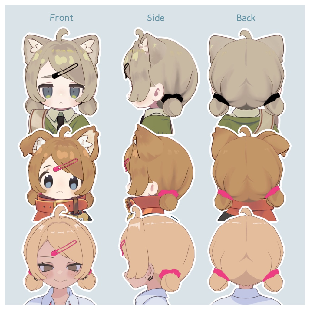 ギャゥおだんご【キプフェル/まめひなた/凪夜瑠璃/アウルカ対応】