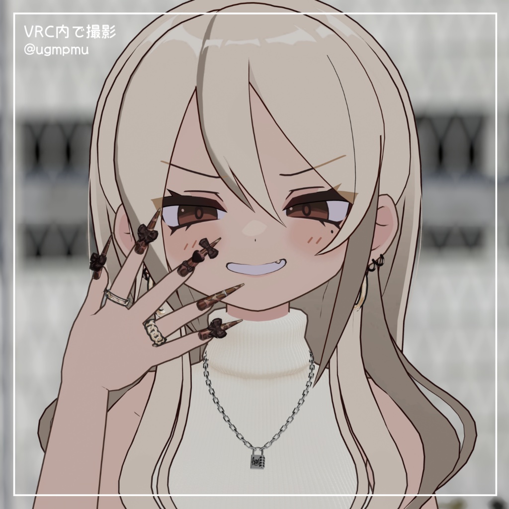 【凪夜瑠璃/森羅対応】Leopard Ribbon