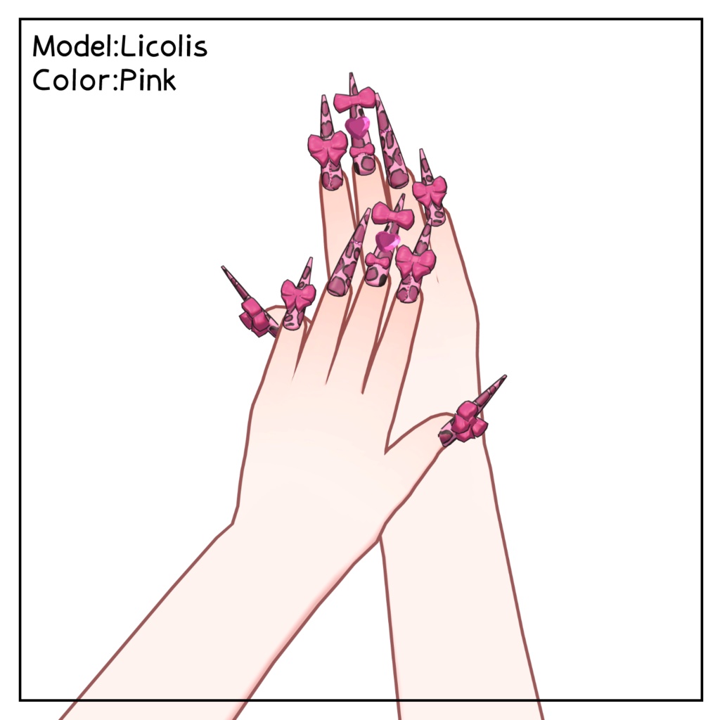 🌷SALE🌷【6アバター対応】Leopard Ribbon