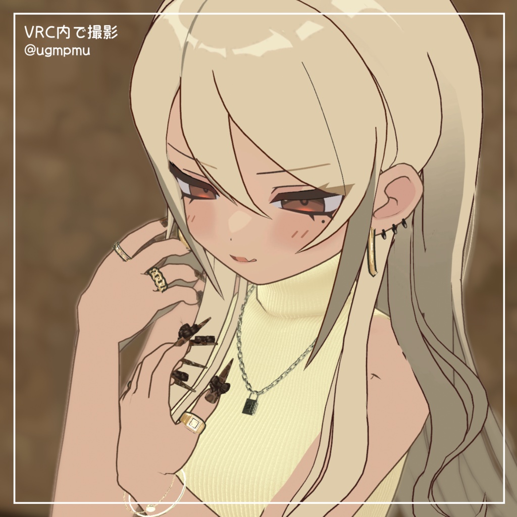 【凪夜瑠璃/森羅対応】Leopard Ribbon