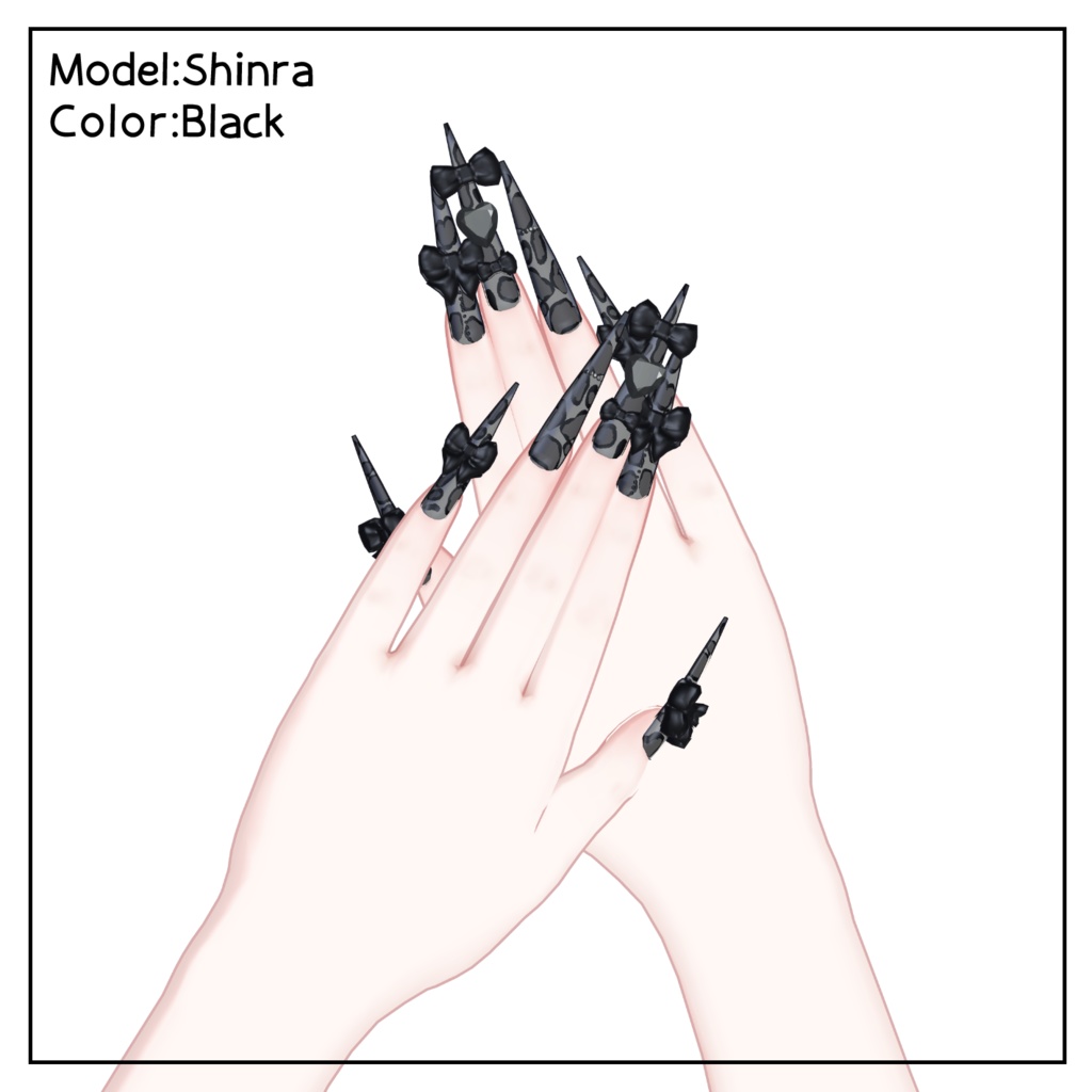 【凪夜瑠璃/森羅対応】Leopard Ribbon