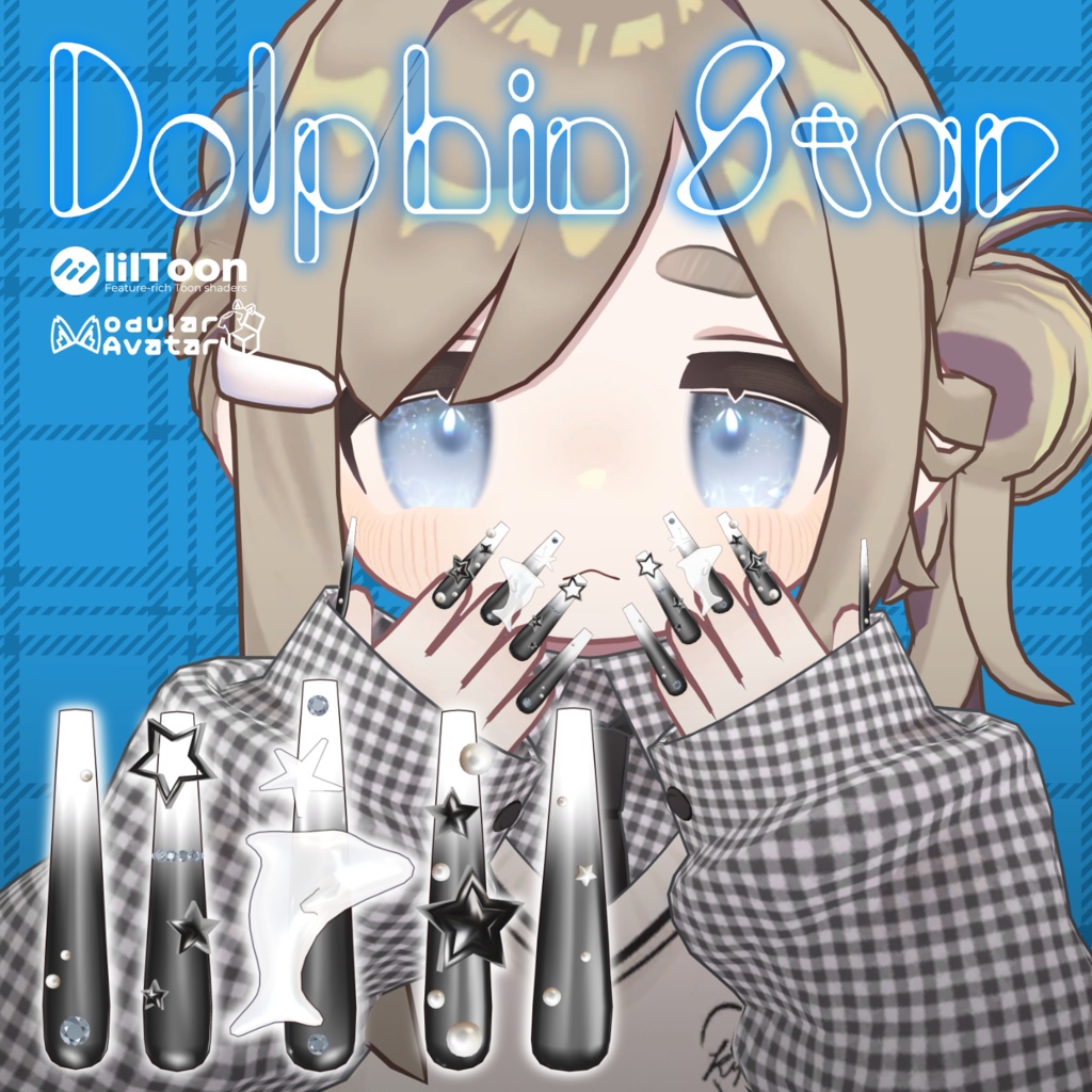 ⭐販売記念SALE⭐【凪夜瑠璃/森羅/キプフェル対応】Dolphin Star