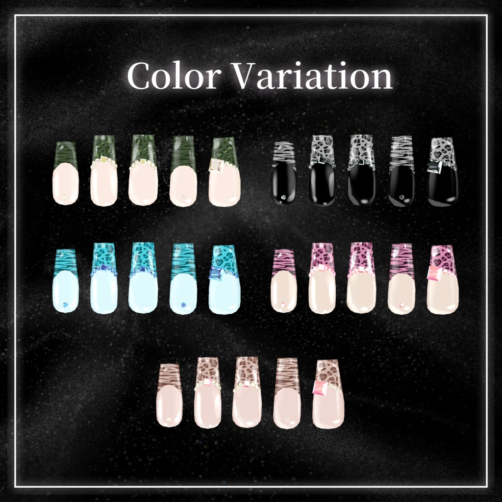 🖤SALE🖤【凪夜瑠璃/キプフェル/コロネ対応】Pinch of GAL