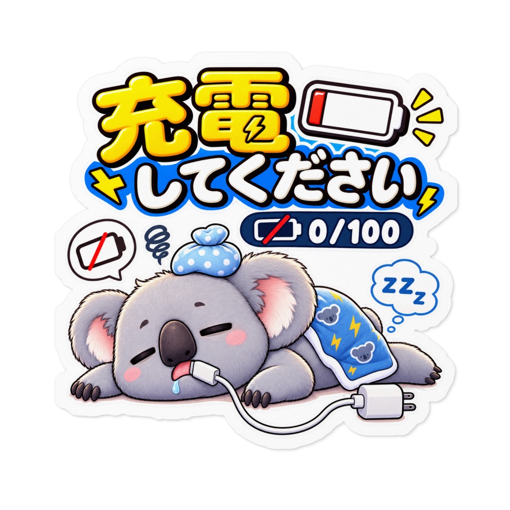 充電してください(0/100) / コアラ