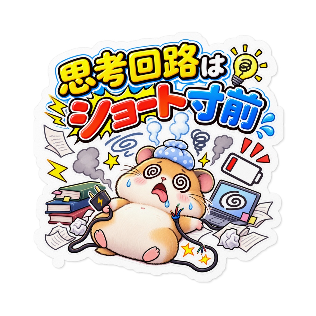 思考回路はショート寸前 / ハムスター