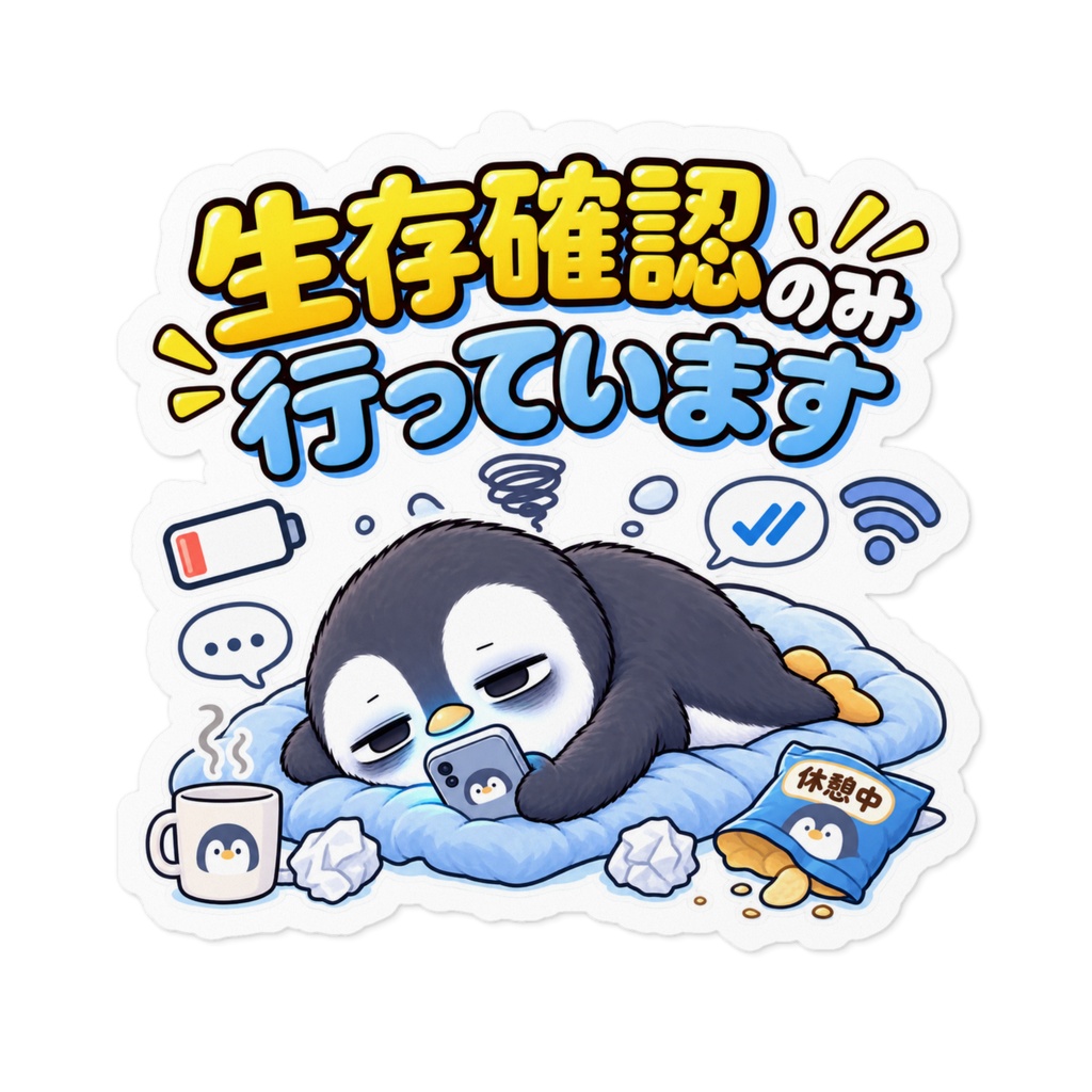 生存確認のみ行っています / ペンギン