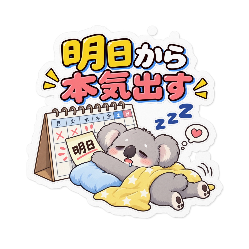 明日から本気出す / コアラ