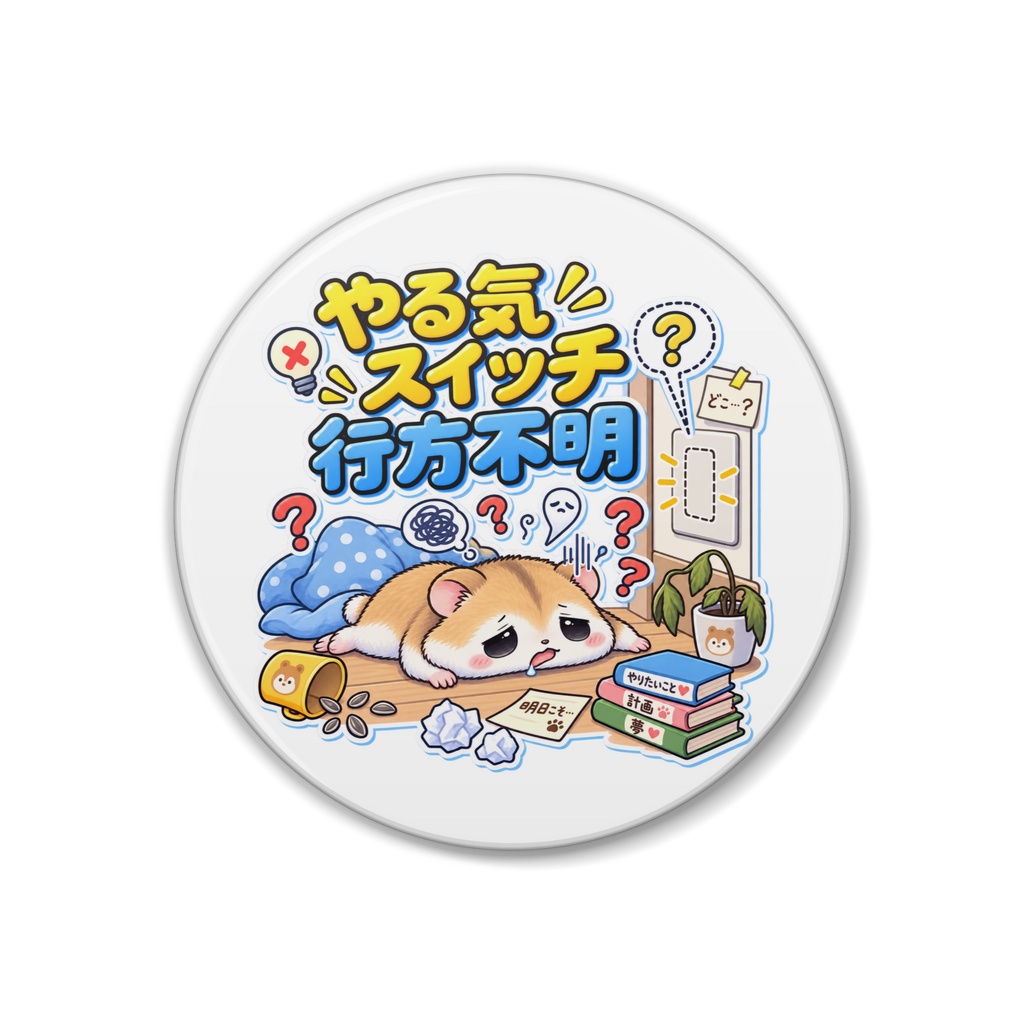 やる気スイッチ行方不明 / ハムスター