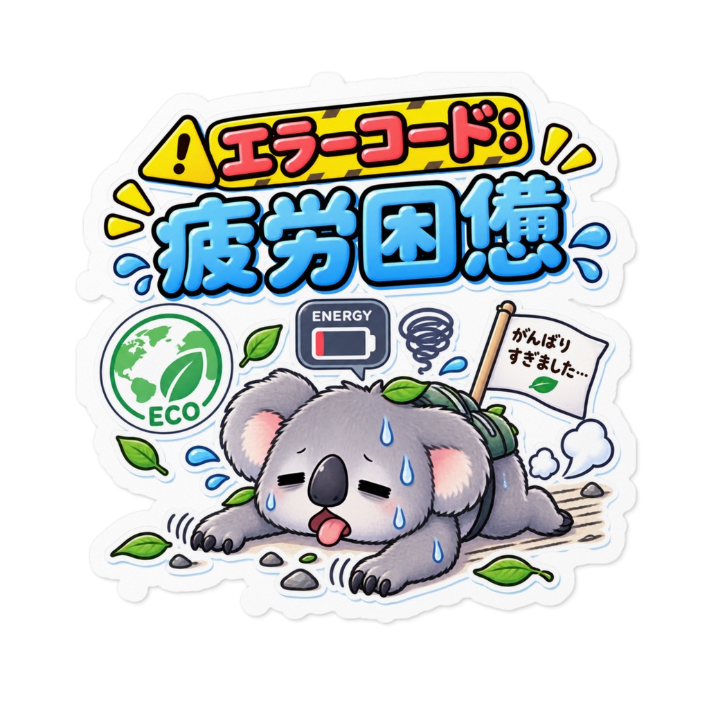 エラーコード:疲労困憊 / カワウソ