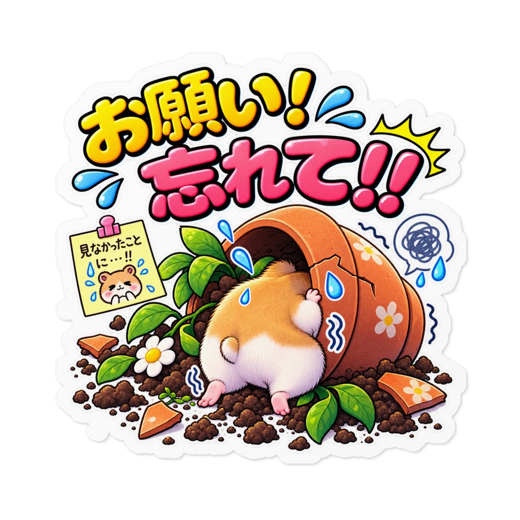 あ、今の記憶は全部忘れてください / ハムスター 