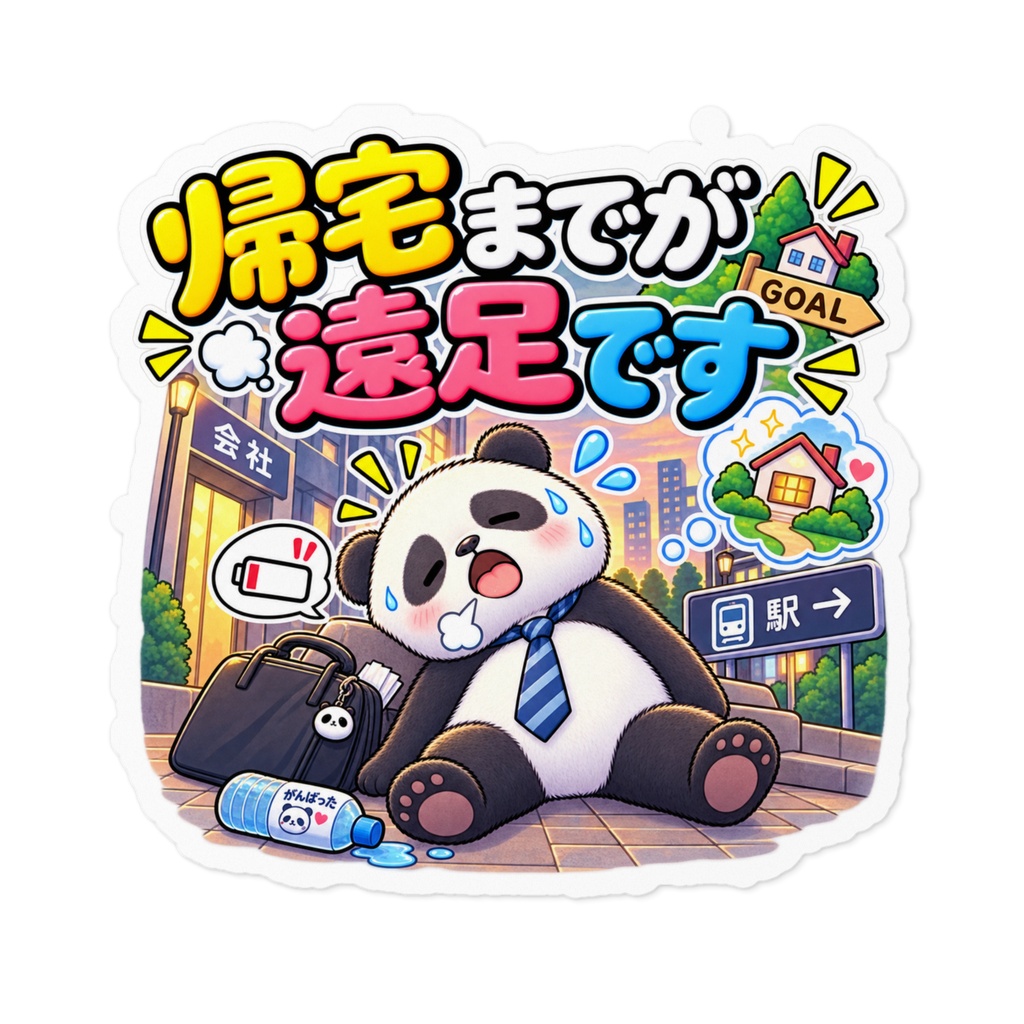帰宅までが遠足です / パンダ
