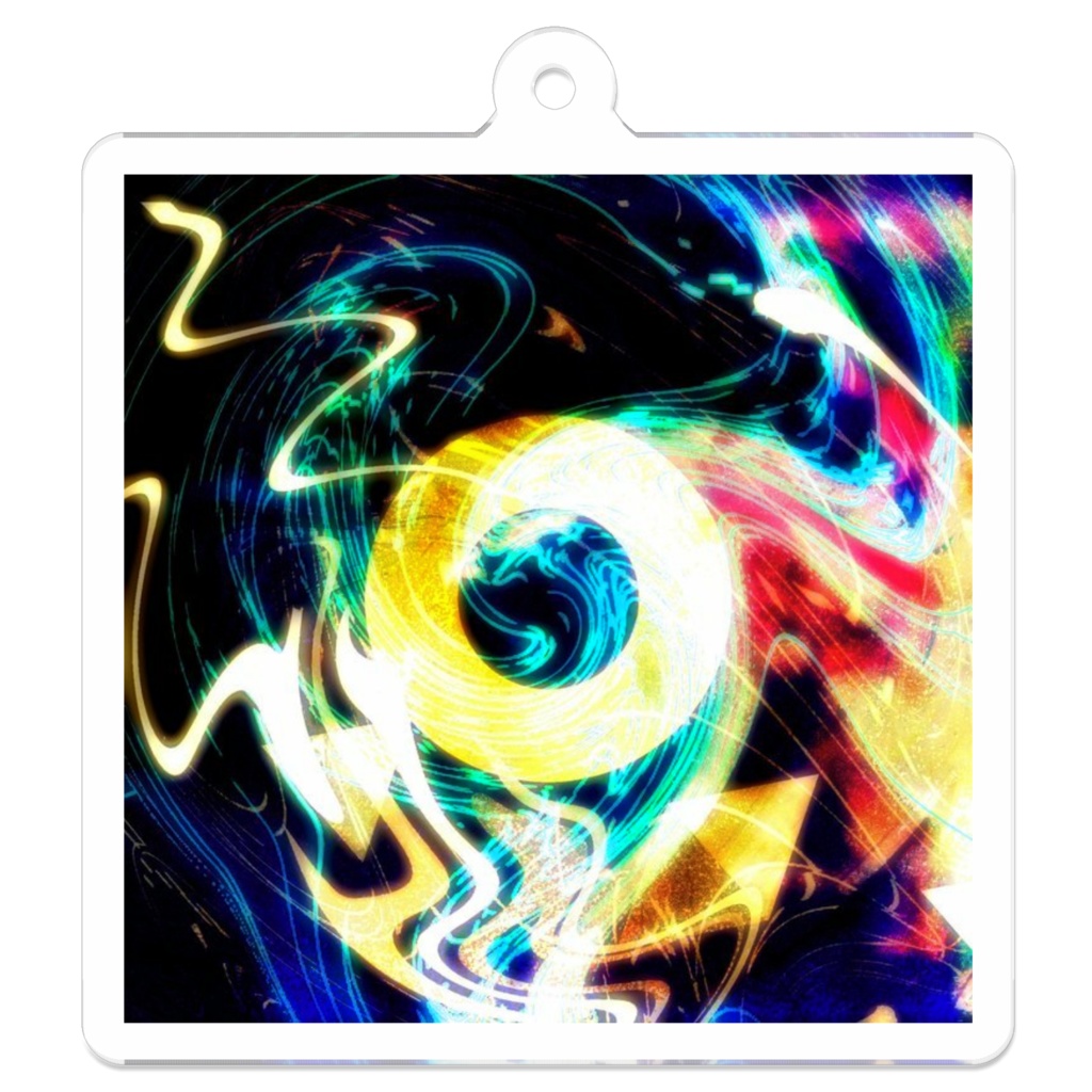 数多 吐いて棄てるほど アクリルキーホルダー - 50 x 50 (mm)